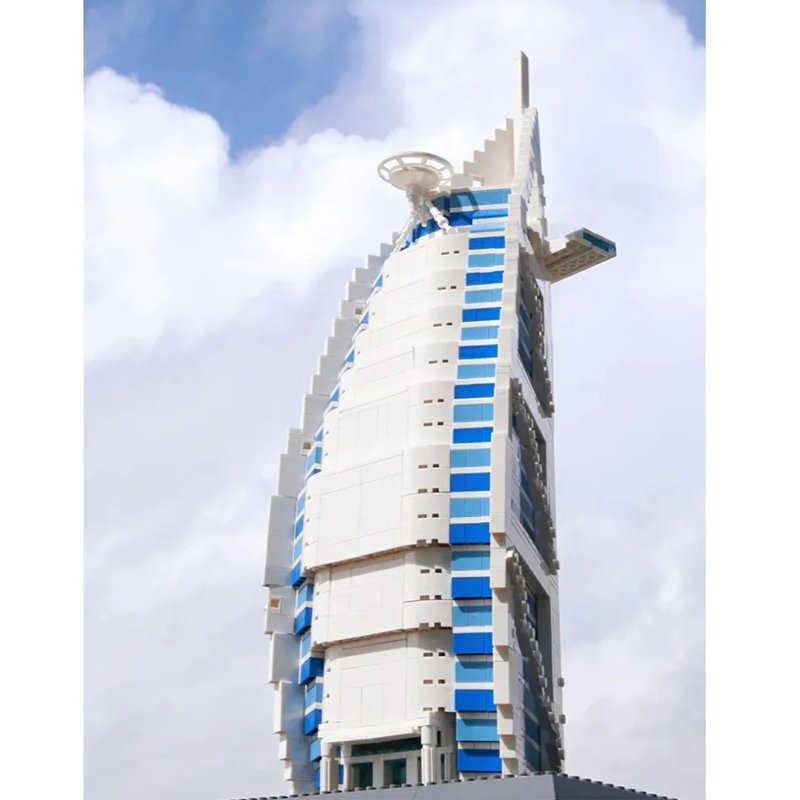 Kids Toys Uae - Модель отеля Burjal Arab из кирпичиков,