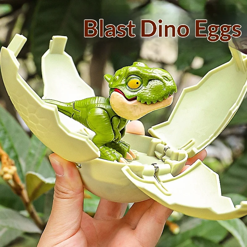 Kids Toys China - Деформируемое яйцо динозавра-сюрприз с Тираннозавром, кусающим