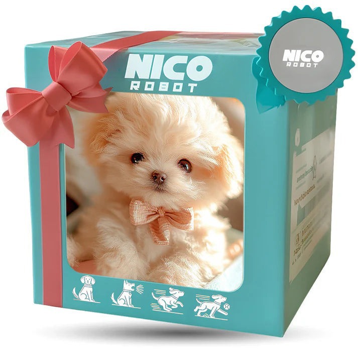 Kids Toys Dog - Робот-плюшевая игрушка Нико: умный электронный питомец-собака,