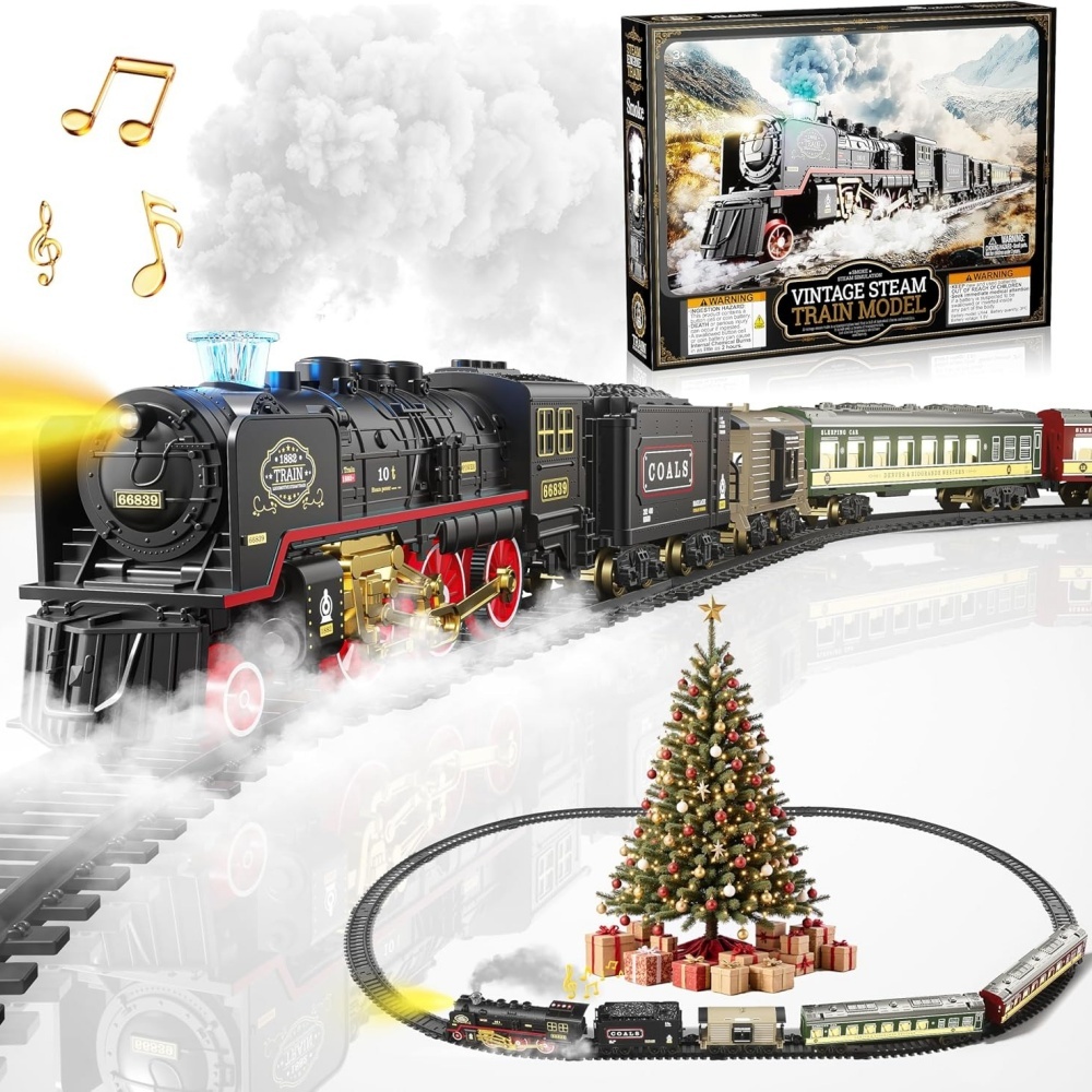 Игрушка-электрический поезд с  – обзор и цена Toy Train Track Set