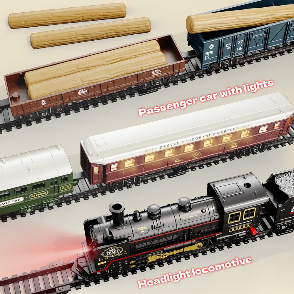Игрушка-электрический поезд с  – обзор и цена Toy Train Track Set