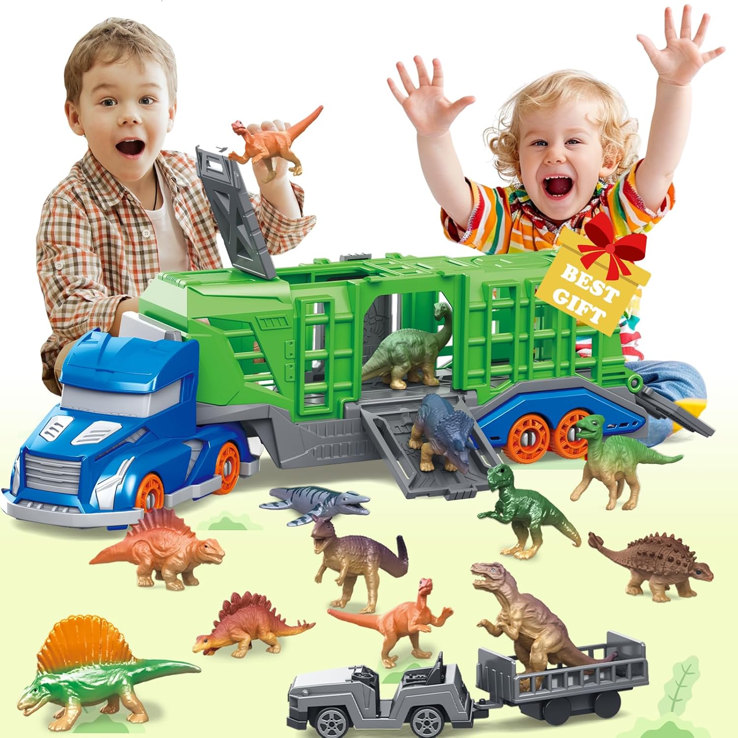 Набор игрушек: Транспортное ср – обзор и цена Dinosaur Figurine Set