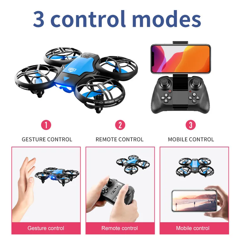 Новый мини-дрон V8 с камерой 4 – обзор и цена Kids Xbox Toys