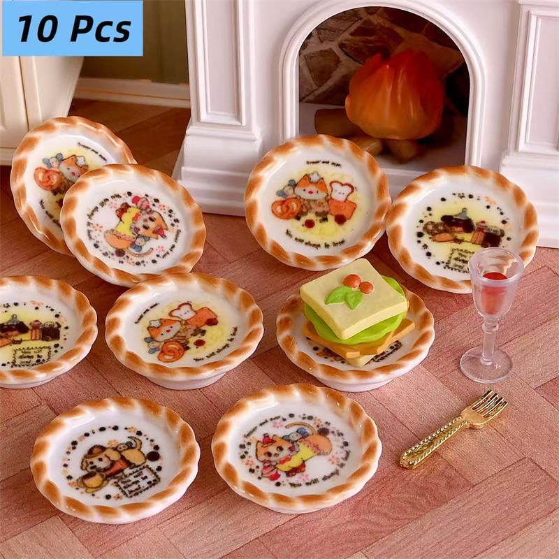 10 шт./компл. кукольный домик  – обзор и цена Kids Toys Dog
