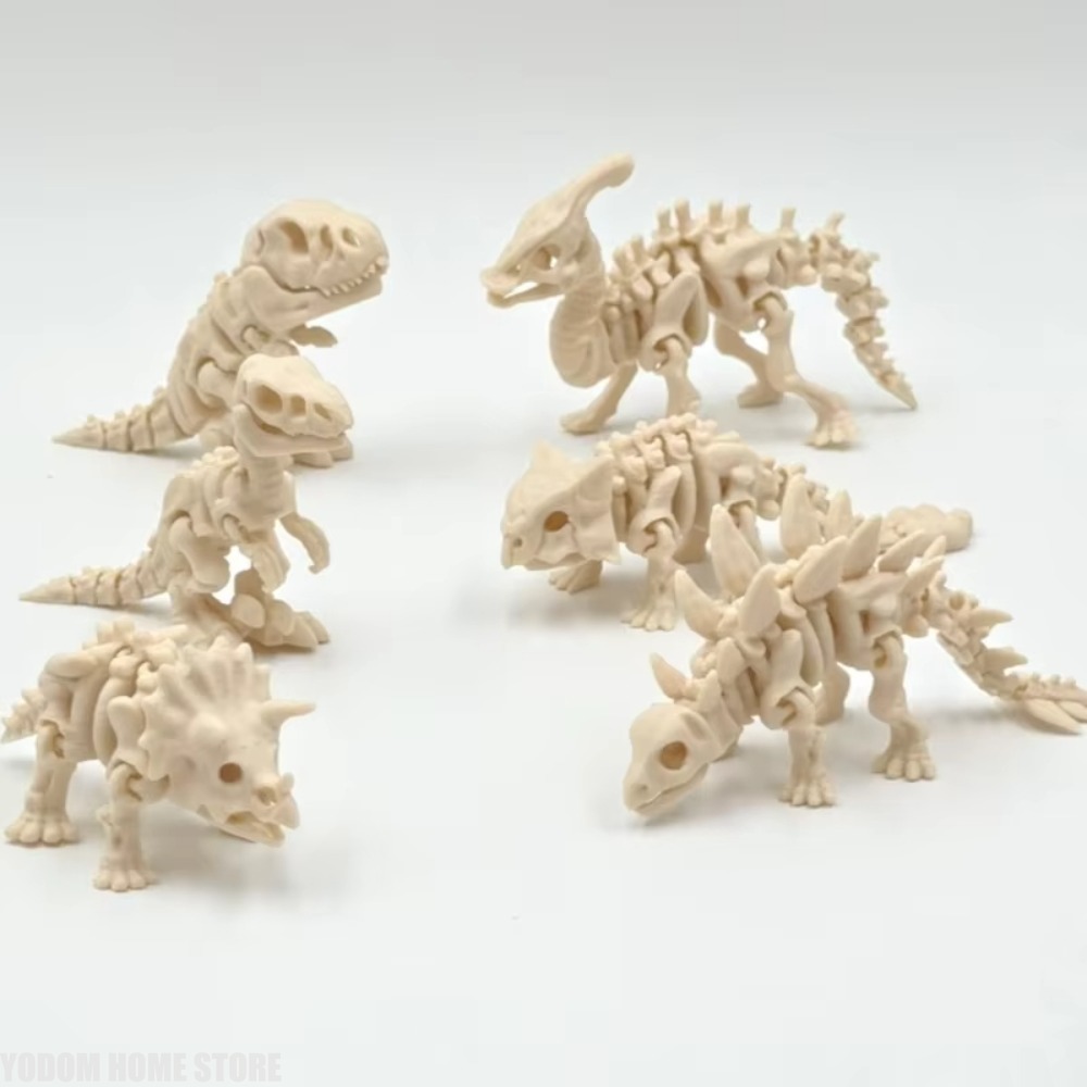 3D-печатная фигурка шарнирного – обзор и цена Dinosaur Figurine Set