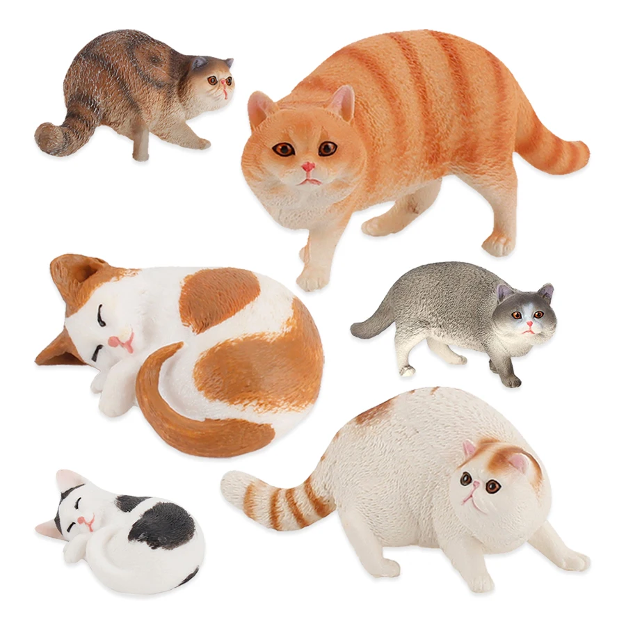 Игрушки-модели кошек, миниатюр – обзор и цена Kids Toys China