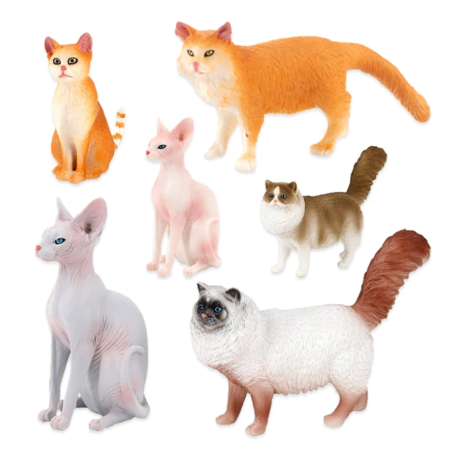 Игрушки-модели кошек, миниатюр – обзор и цена Kids Toys China