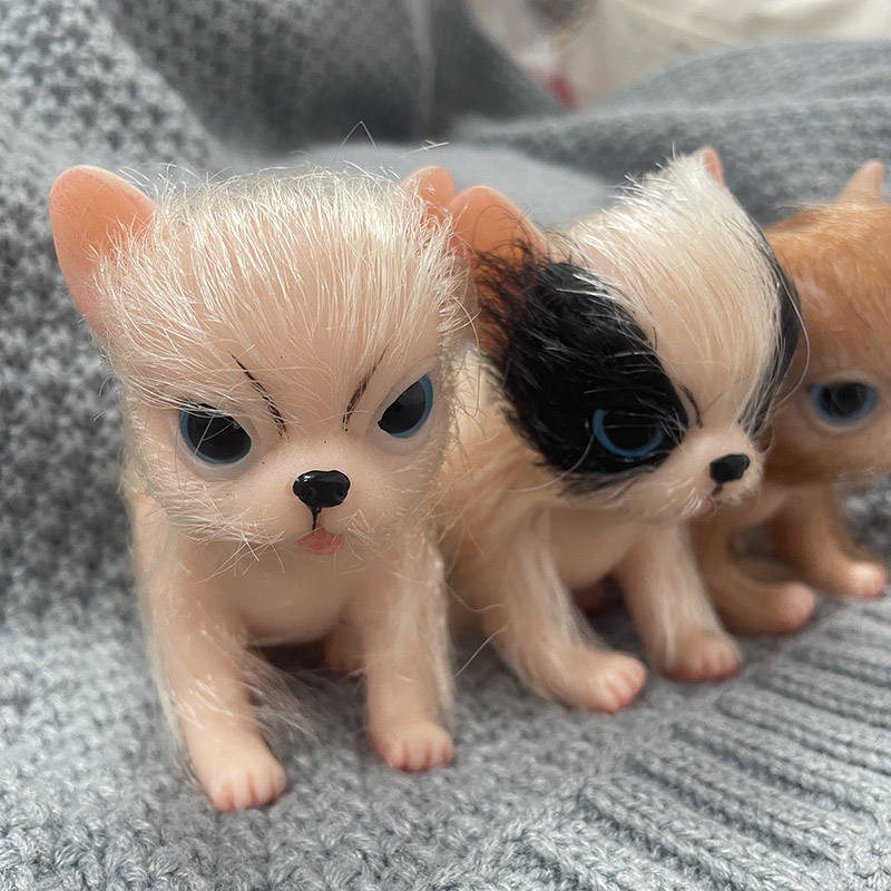 5-дюймовые силиконовые куклы-ж – обзор и цена Kids Toys Dog